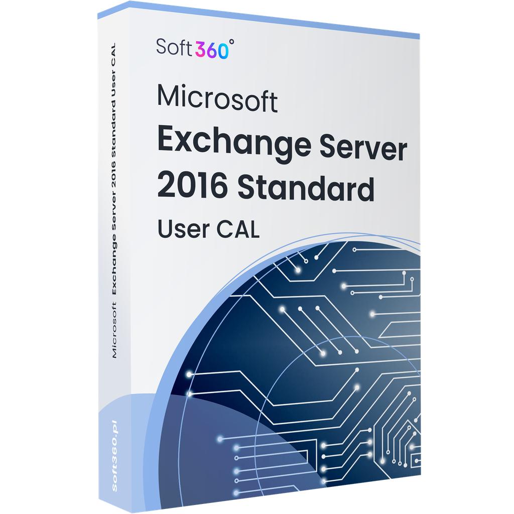 Microsoft Exchange Server 2016 Standard - 1 User CAL