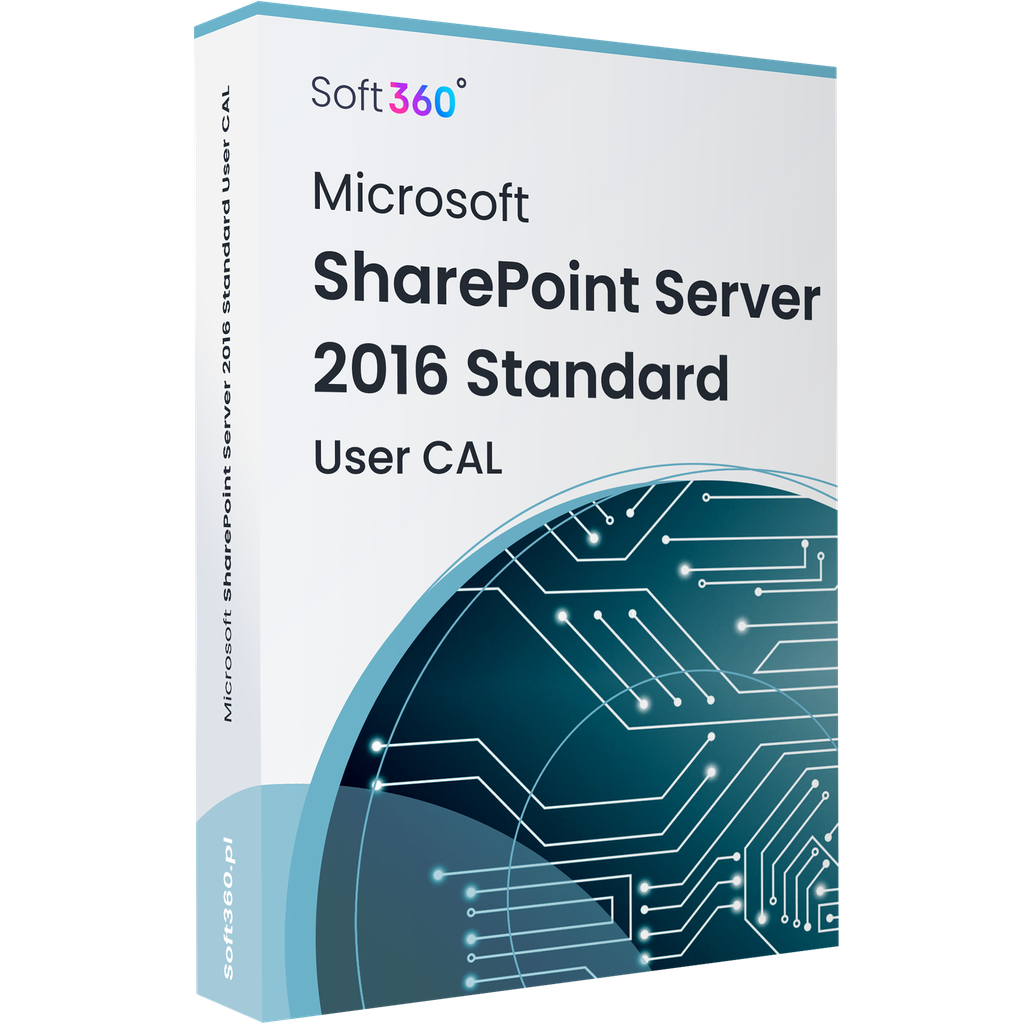 Microsoft SharePoint Server 2016 Standard - 1 User CAL