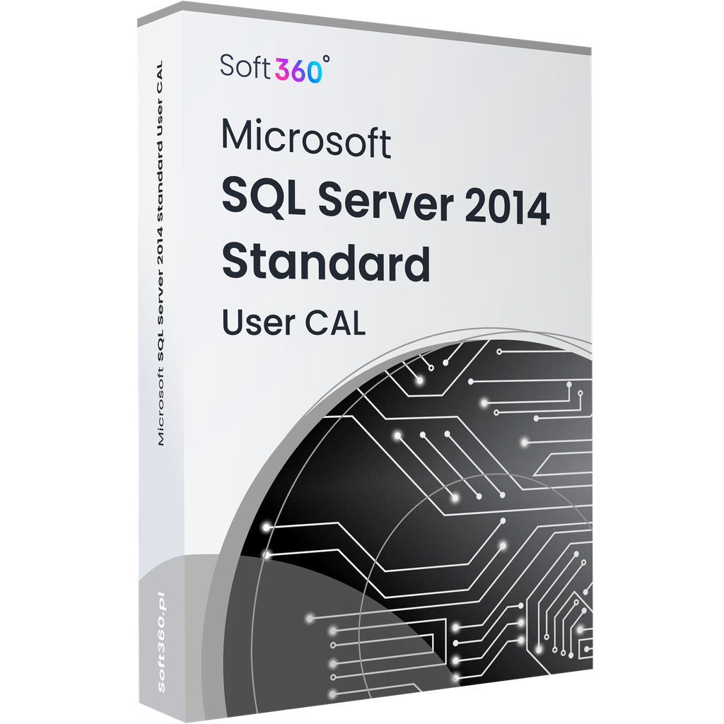 Microsoft SQL Server 2014 Standard - 1 User CAL