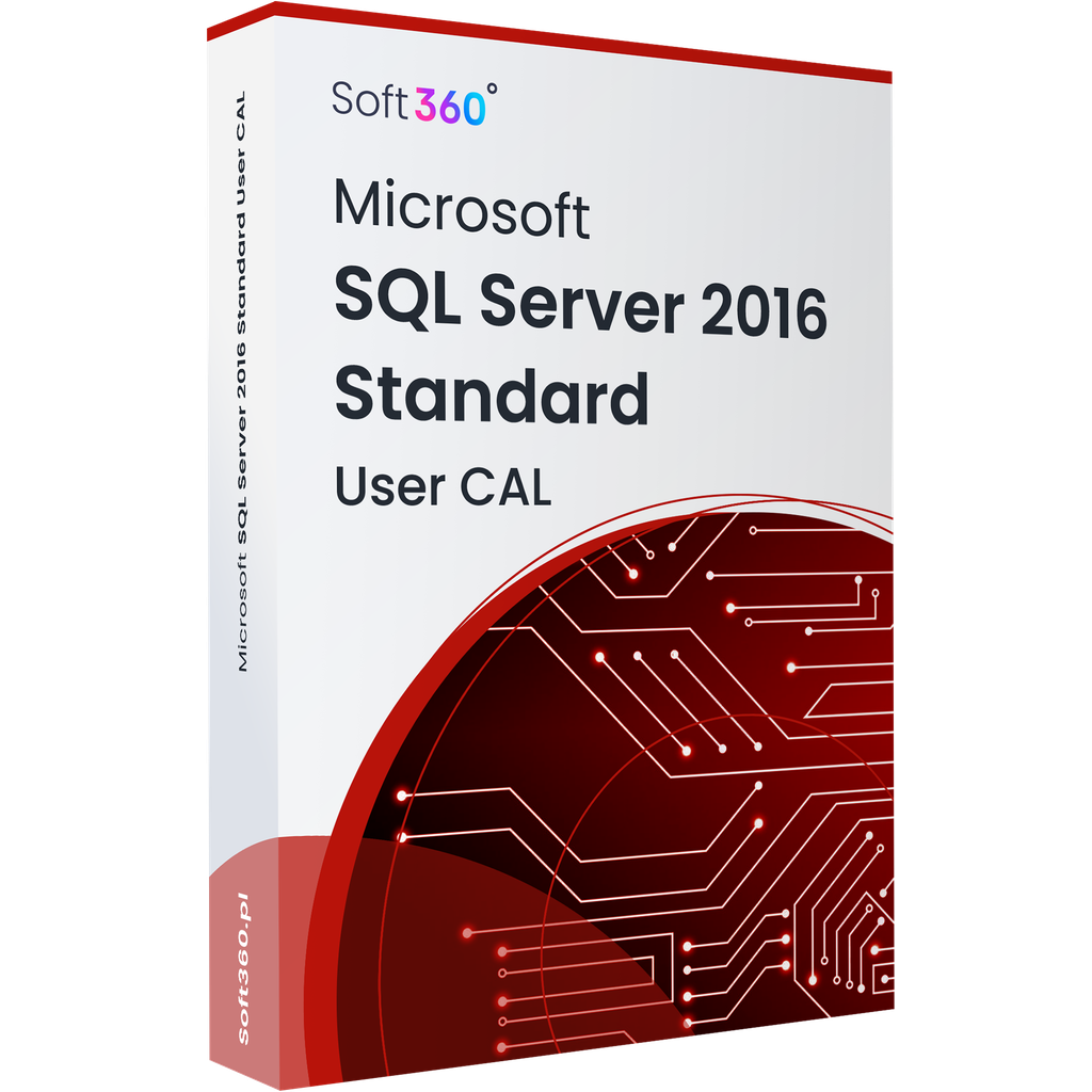 Microsoft SQL Server 2016 Standard - 1 User CAL