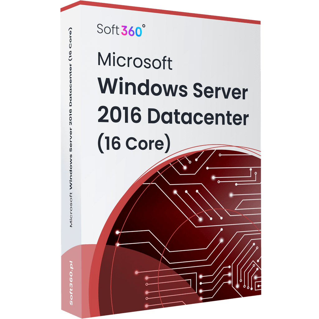 Microsoft Windows Server 2016 DataCenter (16 Core)