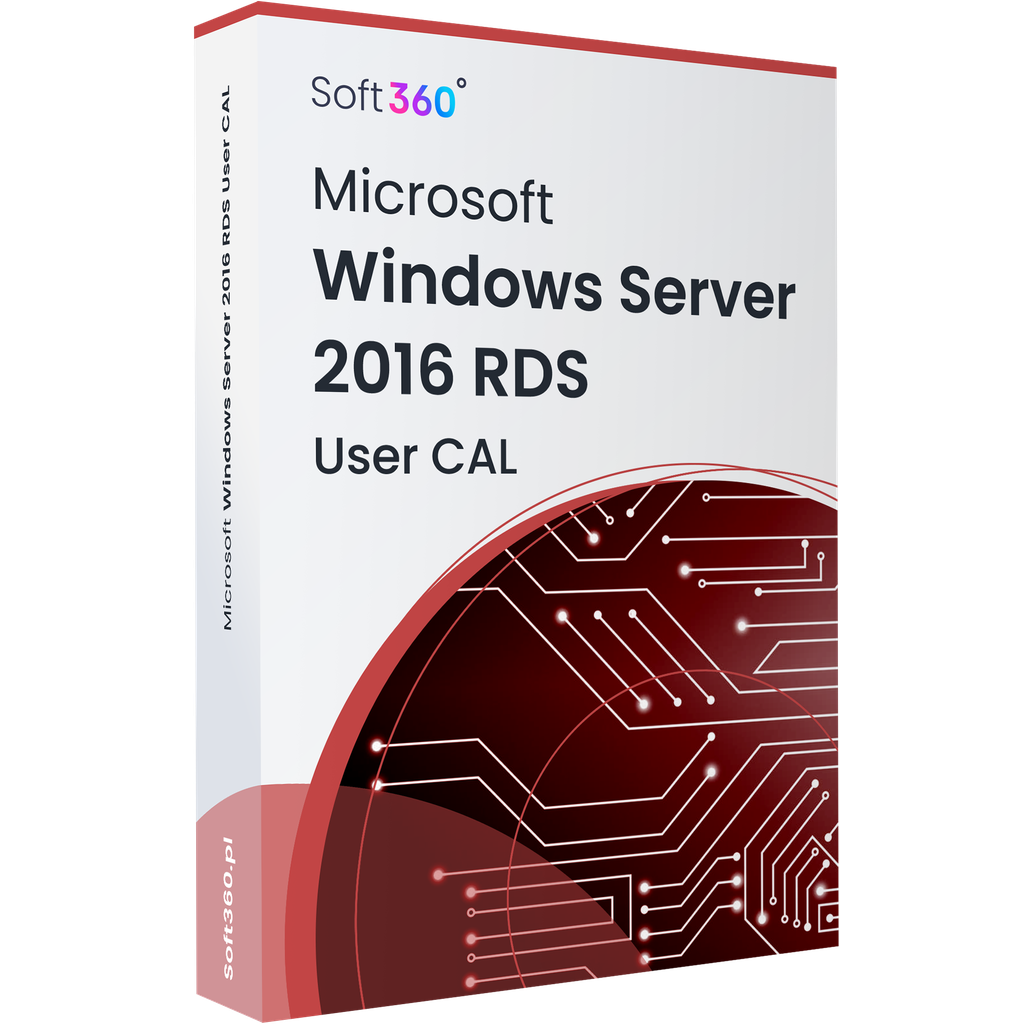 Microsoft Windows Server 2016 RDS - 1 User CAL