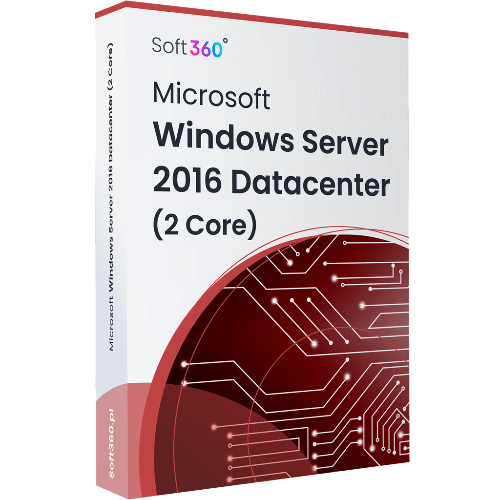 Microsoft Windows Server 2016 DataCenter (2 Core)