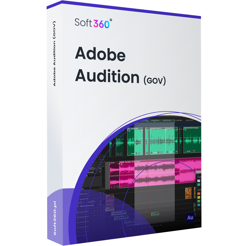 Adobe Audition CC Teams  Win/Mac – Government License