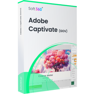 Adobe Captivate Teams  Win/Mac – Government License