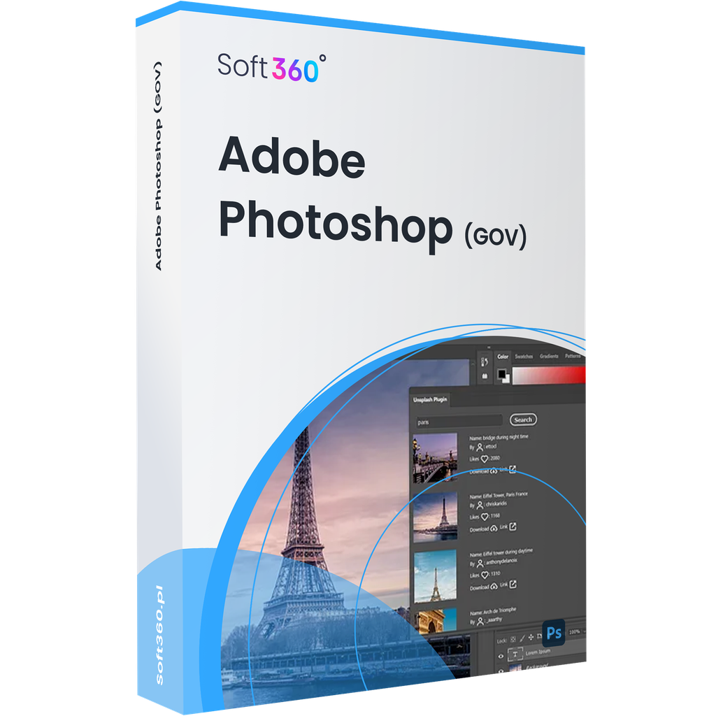 Adobe Photoshop CC Teams  Win/Mac – Government License