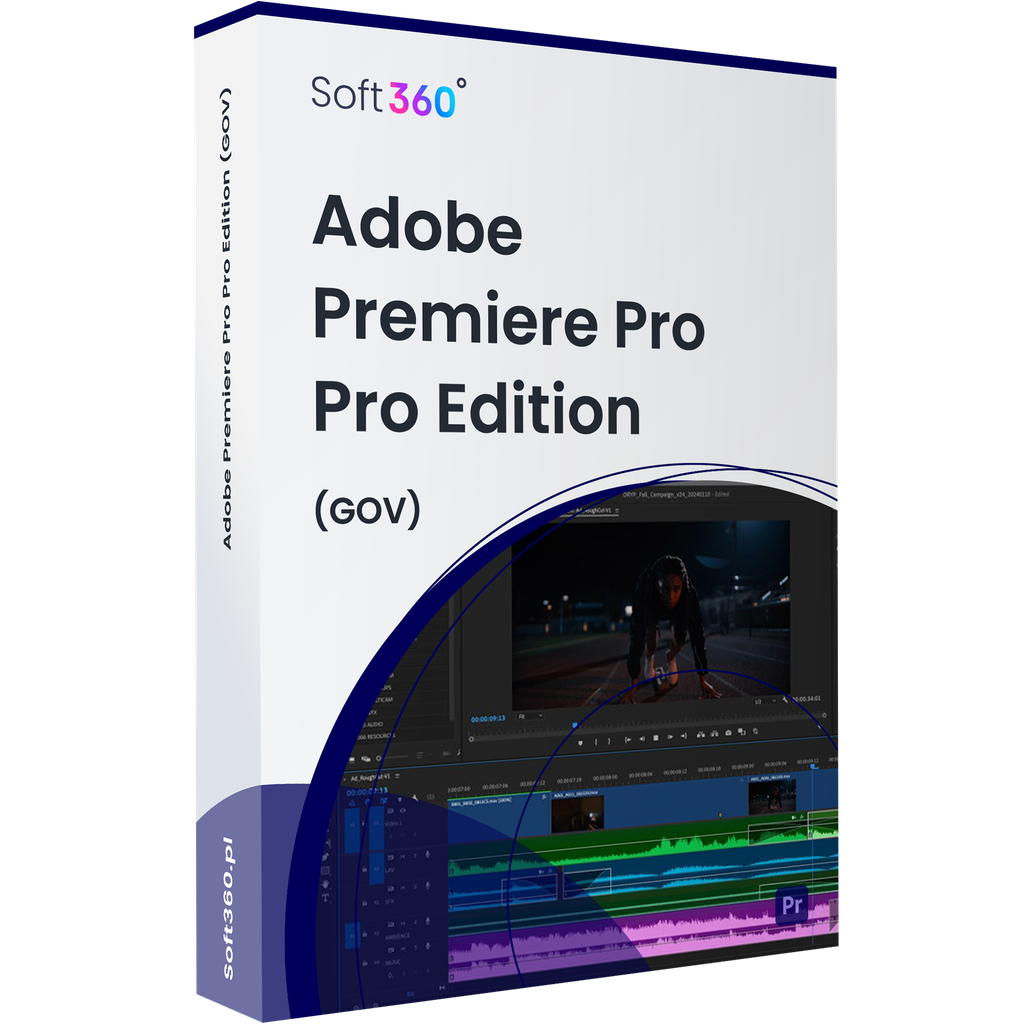 Adobe Premiere Pro CC for Teams - Pro Edition  Win/Mac – Government License