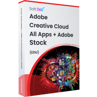 Adobe Creative Cloud for Teams with Adobe Stock Service  Win/Mac – Named License for EDU Institutions